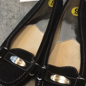 Michael Kors Black Suede Loafer